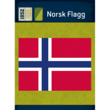 Norsk flagg til flaggstang - 1852